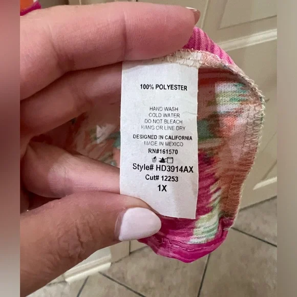 Haptics Colorful Floral Dress - Picture 5 of 5